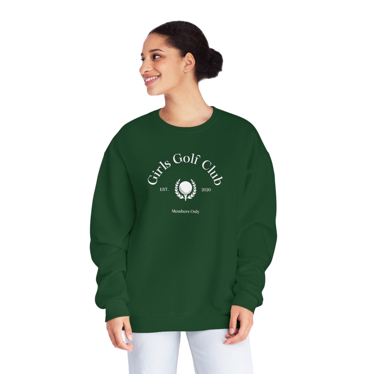 Girls Golf Club Unisex NuBlend® Crewneck Sweatshirt