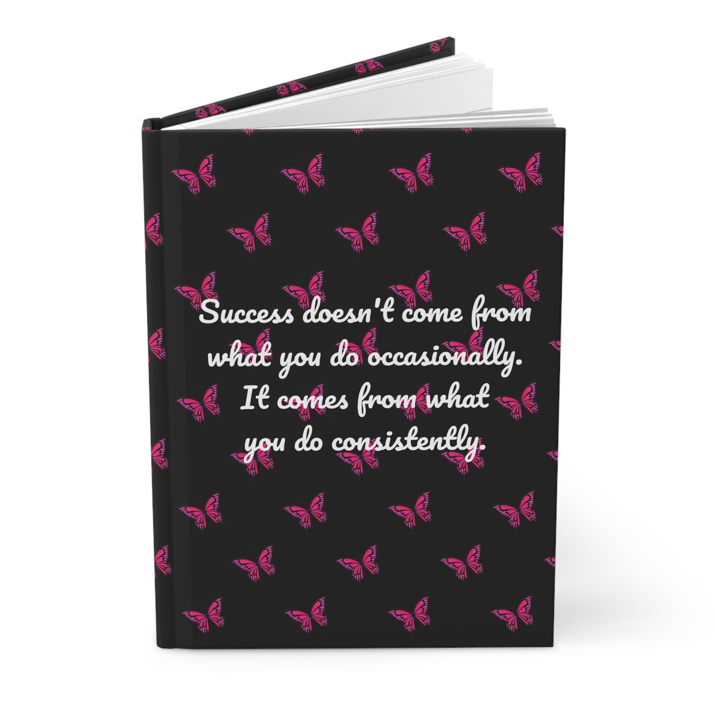 Success is What You do Consistently Hardcover Matte Journal